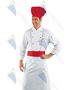 CHEF HAT RED POL / COT