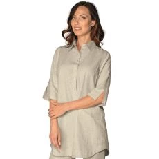 BLUSA DONNA JAVA IN LINO ISACCO